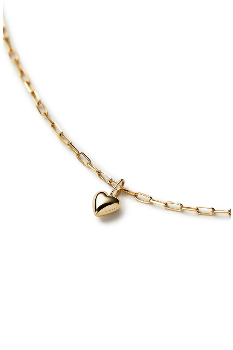 Gold Charm Bracelet - Gold Heart Bracelet, Alternate, color, Gold