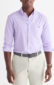 vineyard vines Gingham Performance Button-Down Shirt