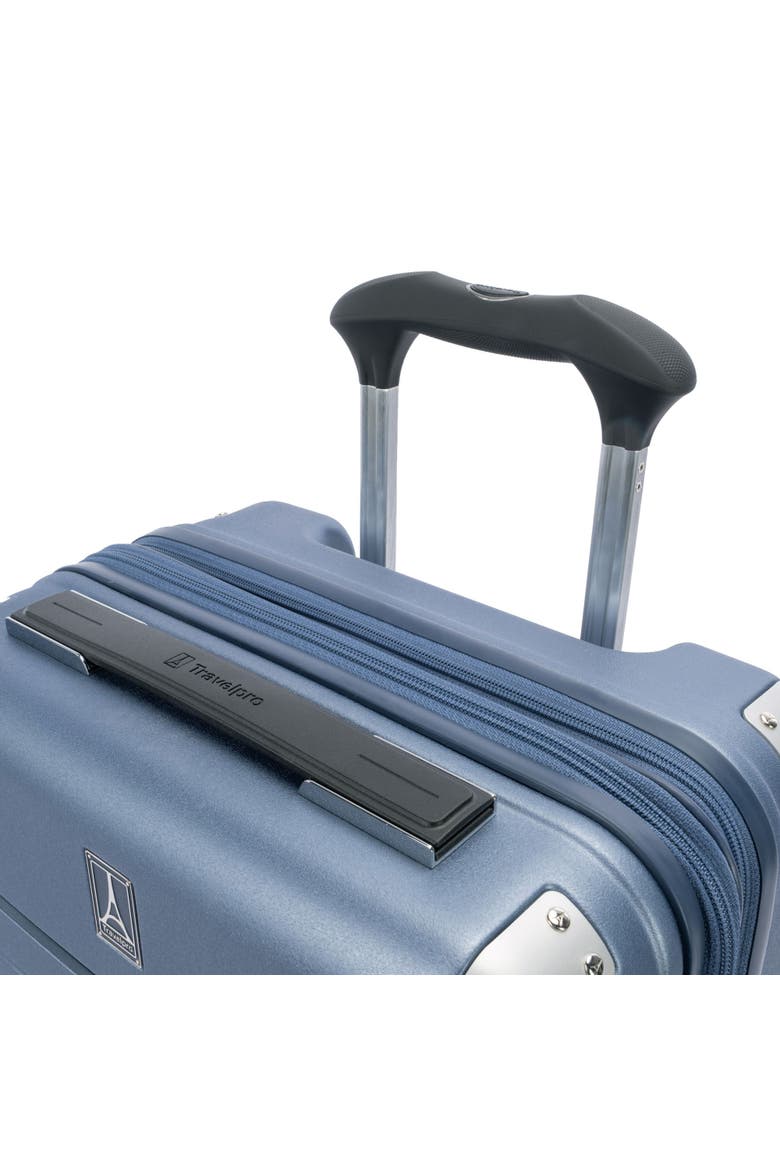 Platinum Elite Hardside Carry On Expandable Spinner Luggage, Alternate, color, Dark Sky Blue
