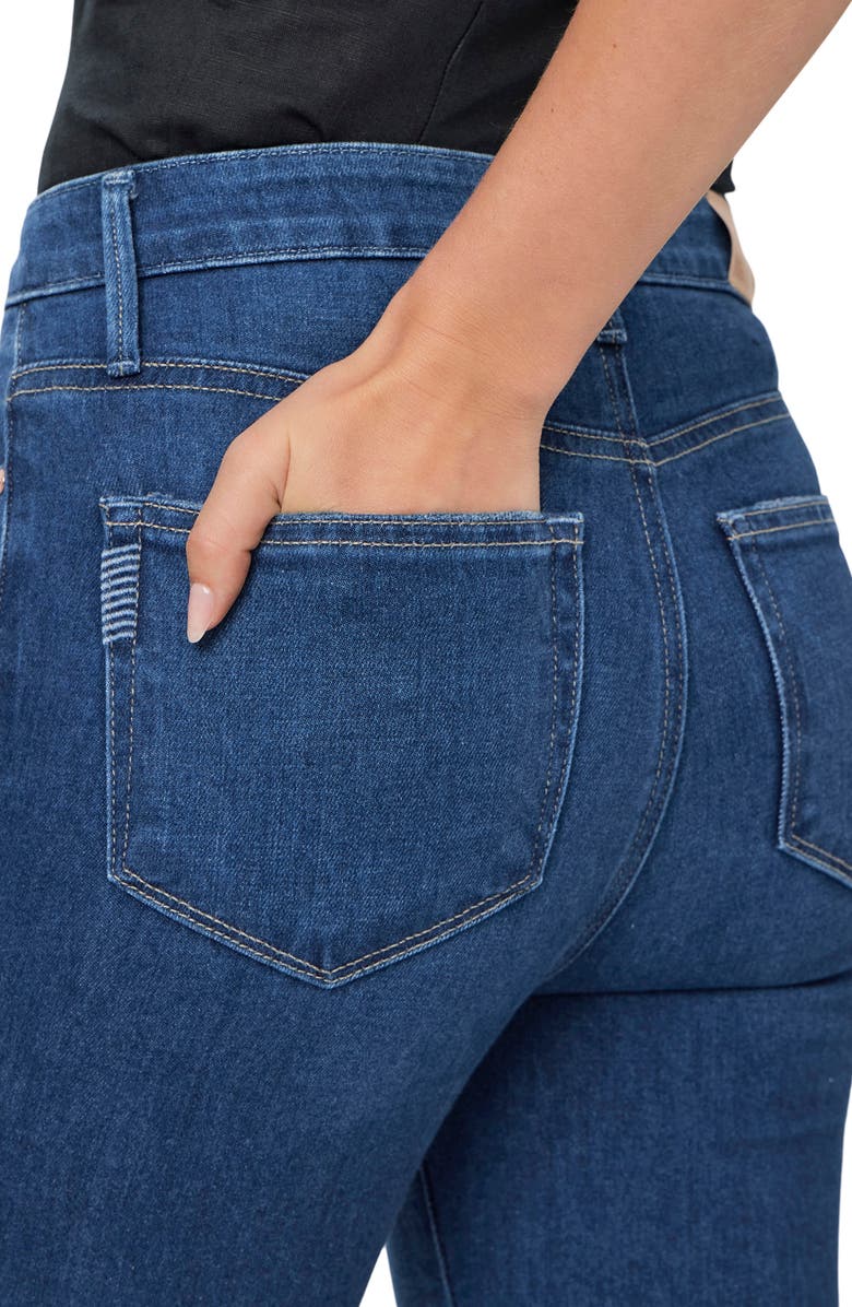 PAIGE Gemma Crop Cigarette Jeans, Alternate, color, Sancerre