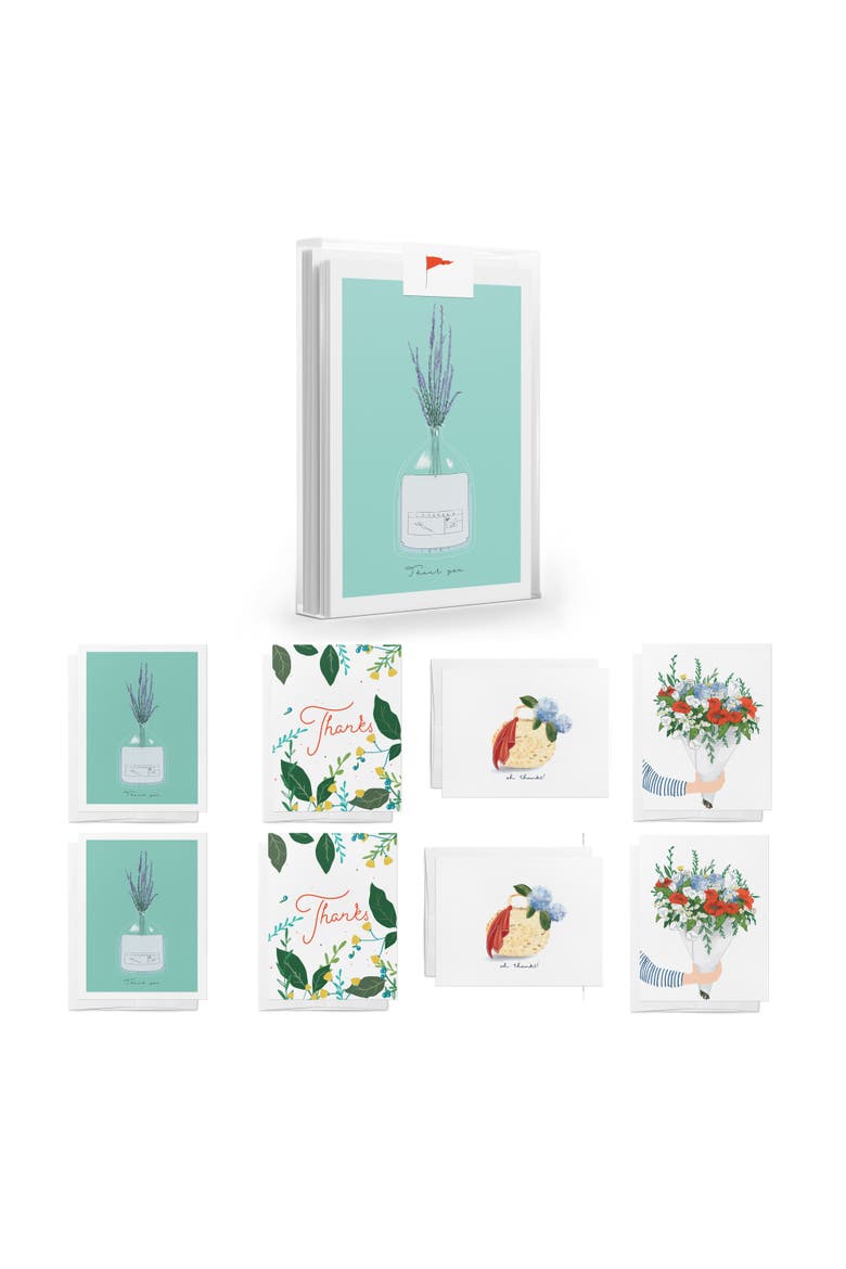 Thank You Greeting Card Pack Assorted Set, Main, color, Multi-Pack