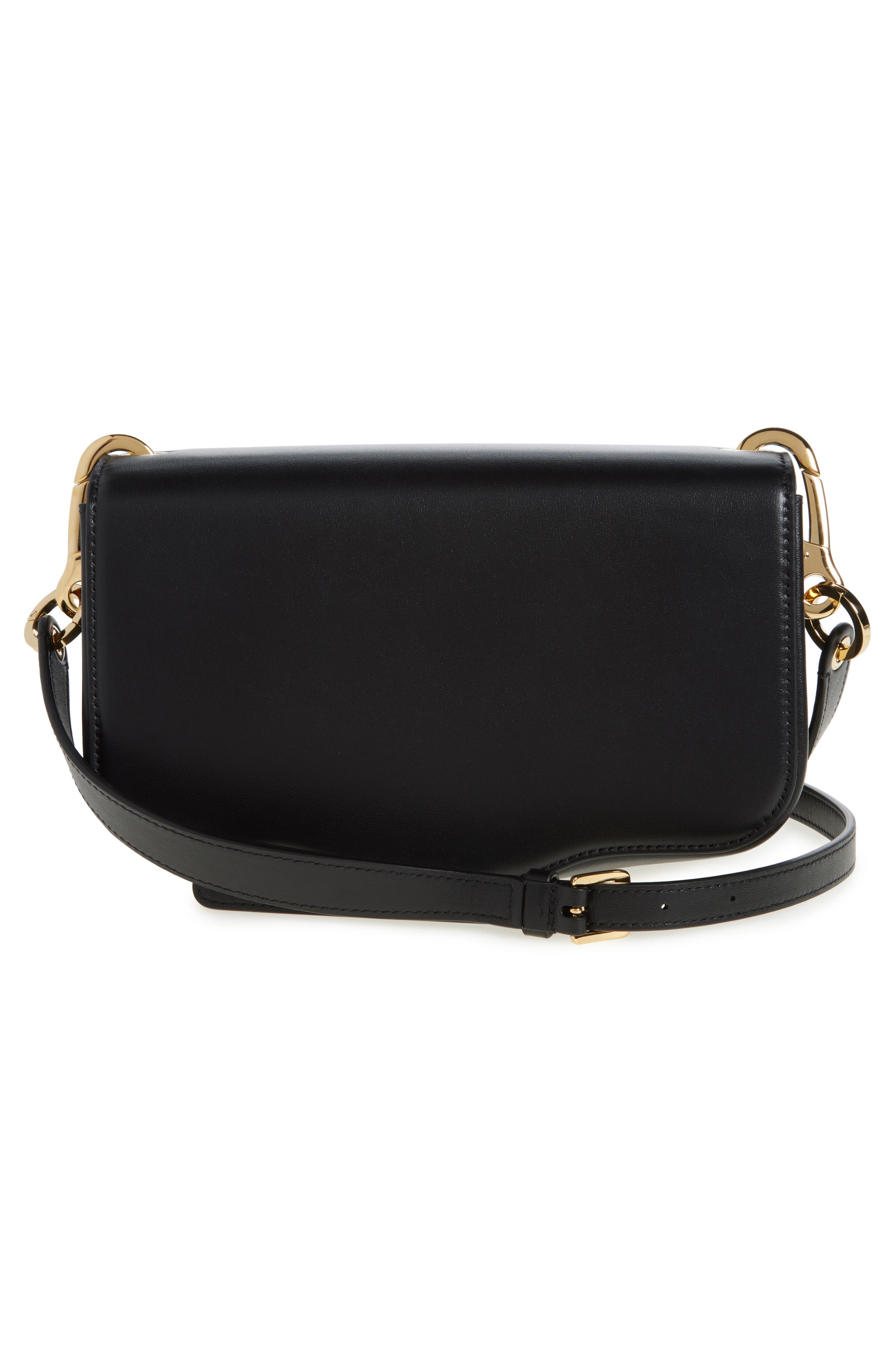 Valentino Garavani Small VLOGO Leather Shoulder Bag, Alternate, color, 