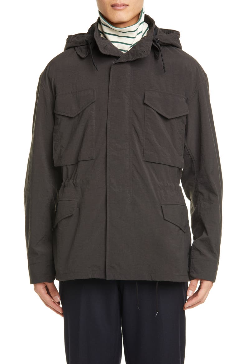 M-65 Nylon Field Jacket, Alternate, color, BLACK