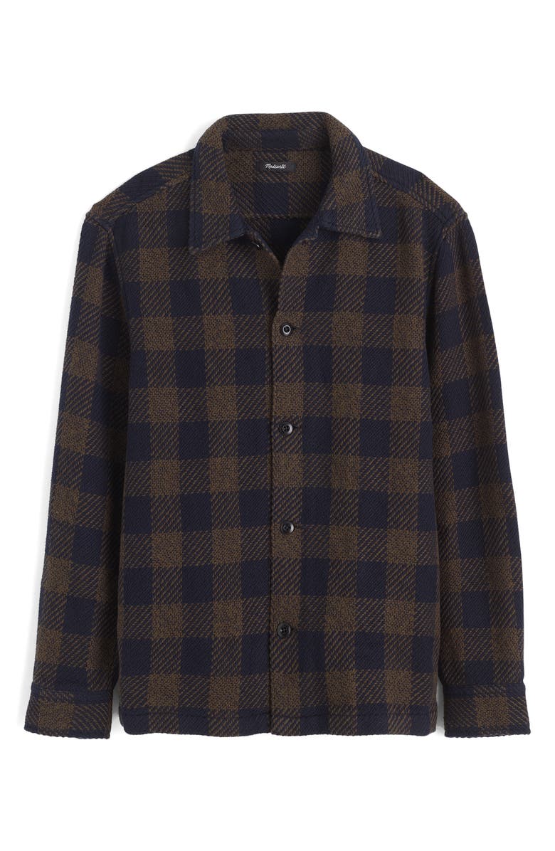 Madewell Twill Shirt Jacket, Alternate, color, Gradient Plaid