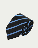 Knottery & Co Skyline Striped Silk Jacquard Tie