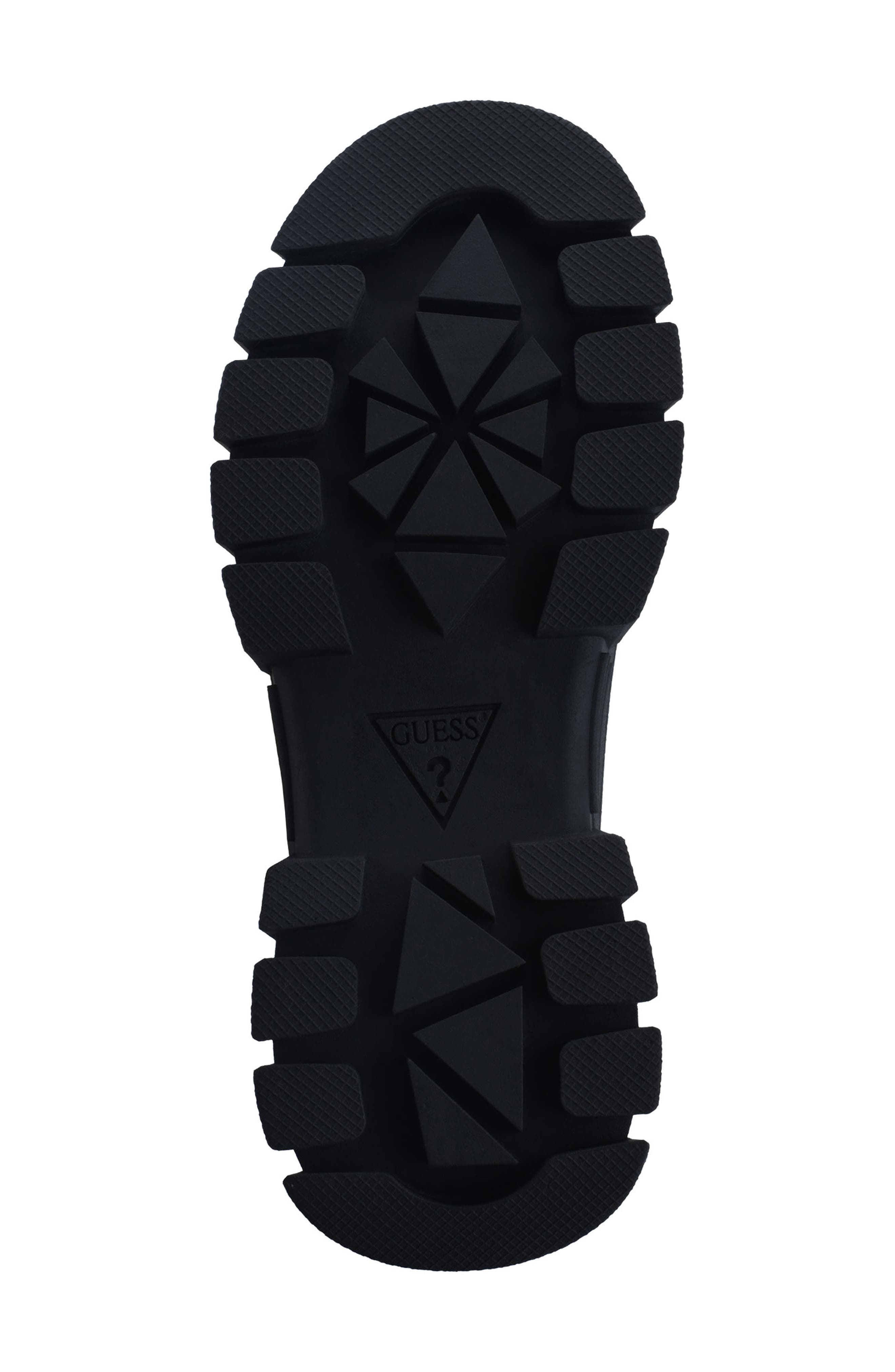 GUESS Hestia Chelsea Boot, Alternate, color, Black/ Black Faux Leather