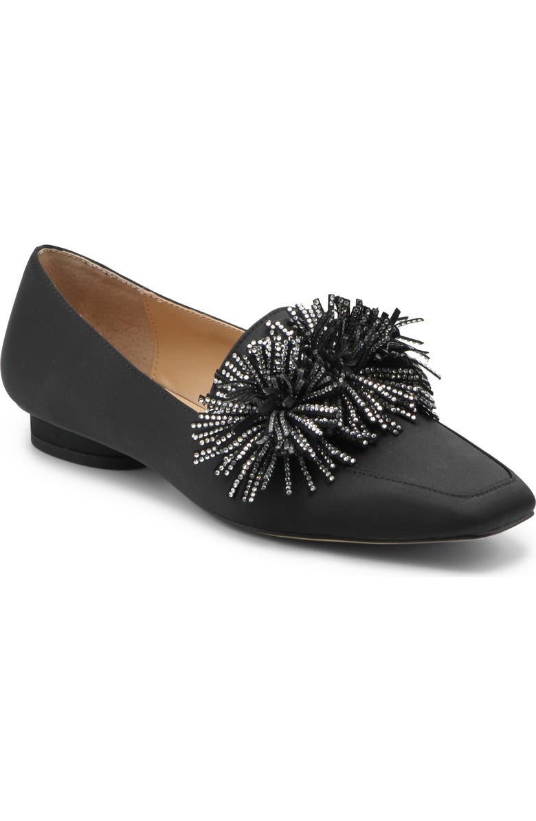 Charles by Charles David Vegass Loafer, Main, color, Black Satin