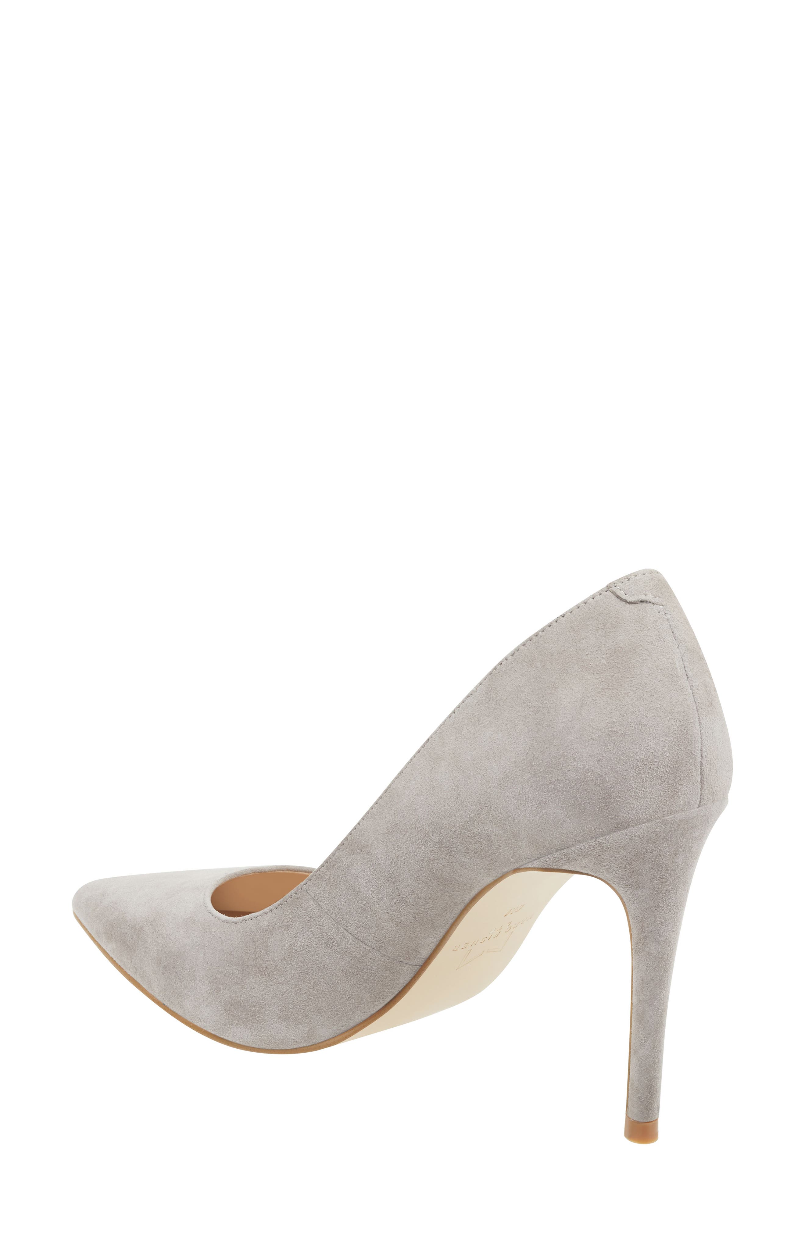 Jaxon Pump, Alternate, color, GREY SUEDE