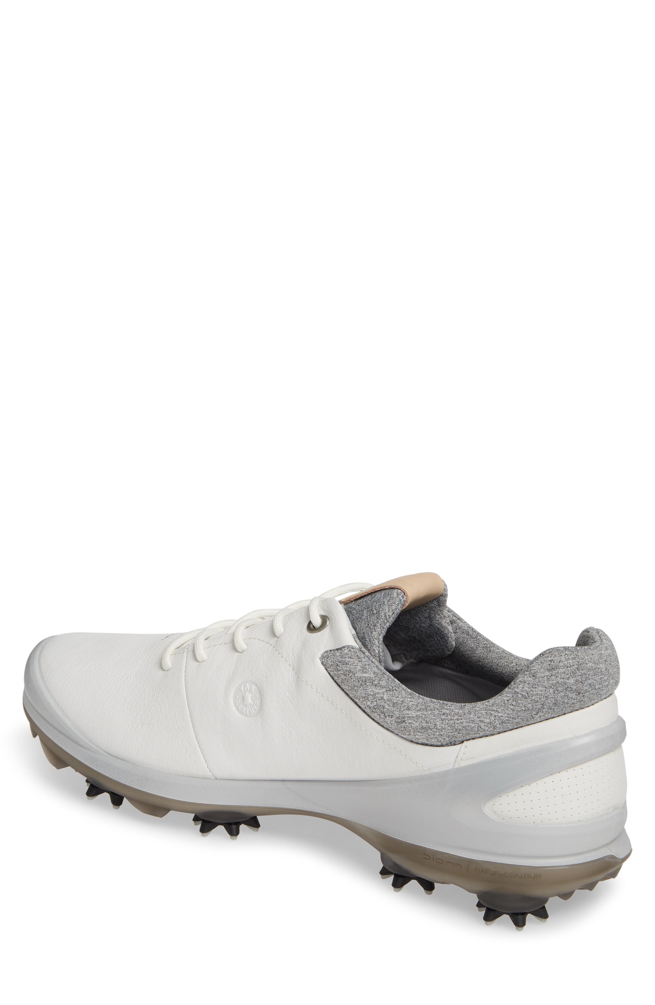 BIOM® G 3 Gore-Tex® Golf Shoe, Alternate, color, SHADOW WHITE LEATHER