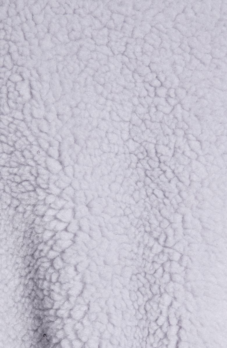 Vans Misty Fog Faux Shearling Bomber Jacket, Alternate, color,