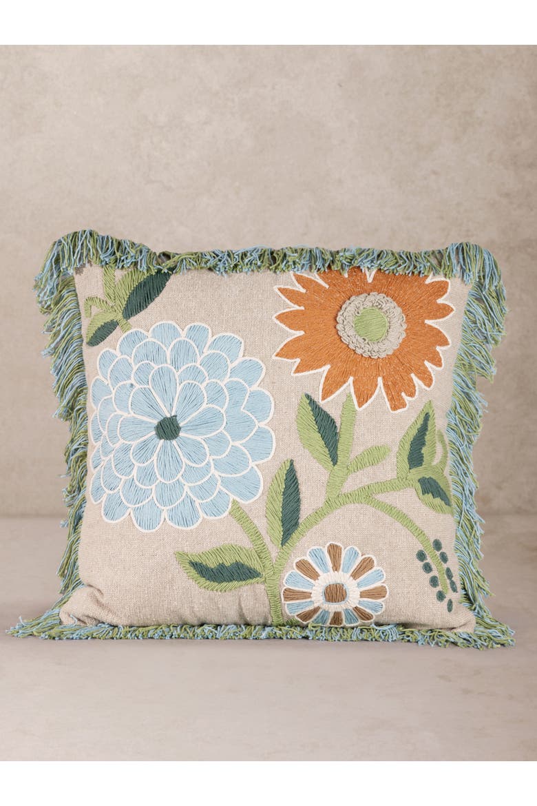 Montana Throw Pillow Cover, Main, color, Multicolored