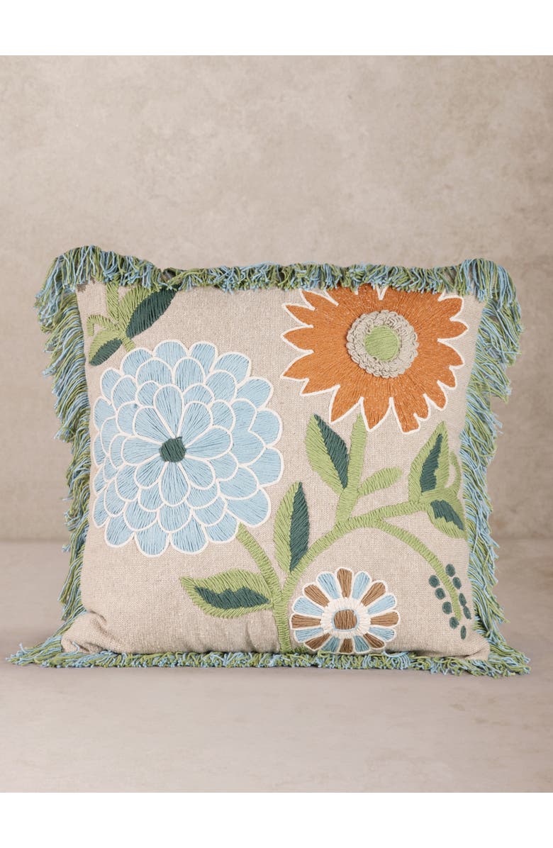 GAURI KOHLI Montana Throw Pillow Cover, Main, color, Multicolored