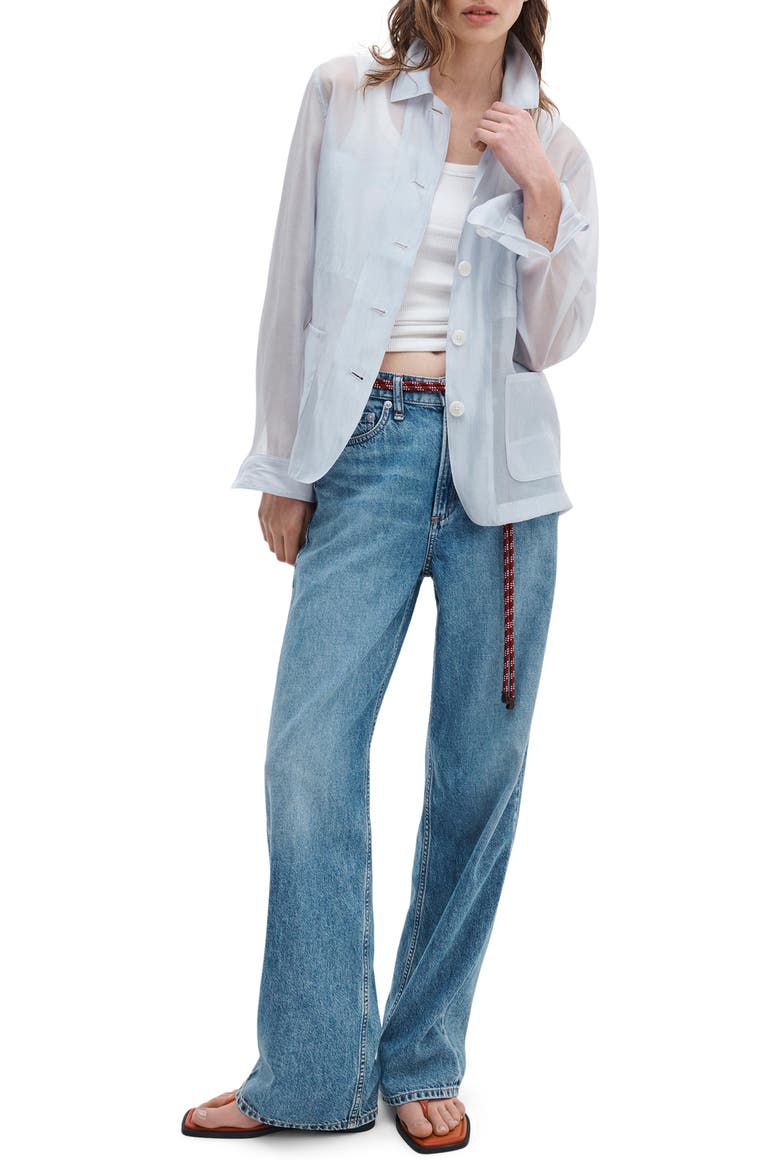 Featherweight Logan Wide Leg Jeans, Alternate, color, LYON