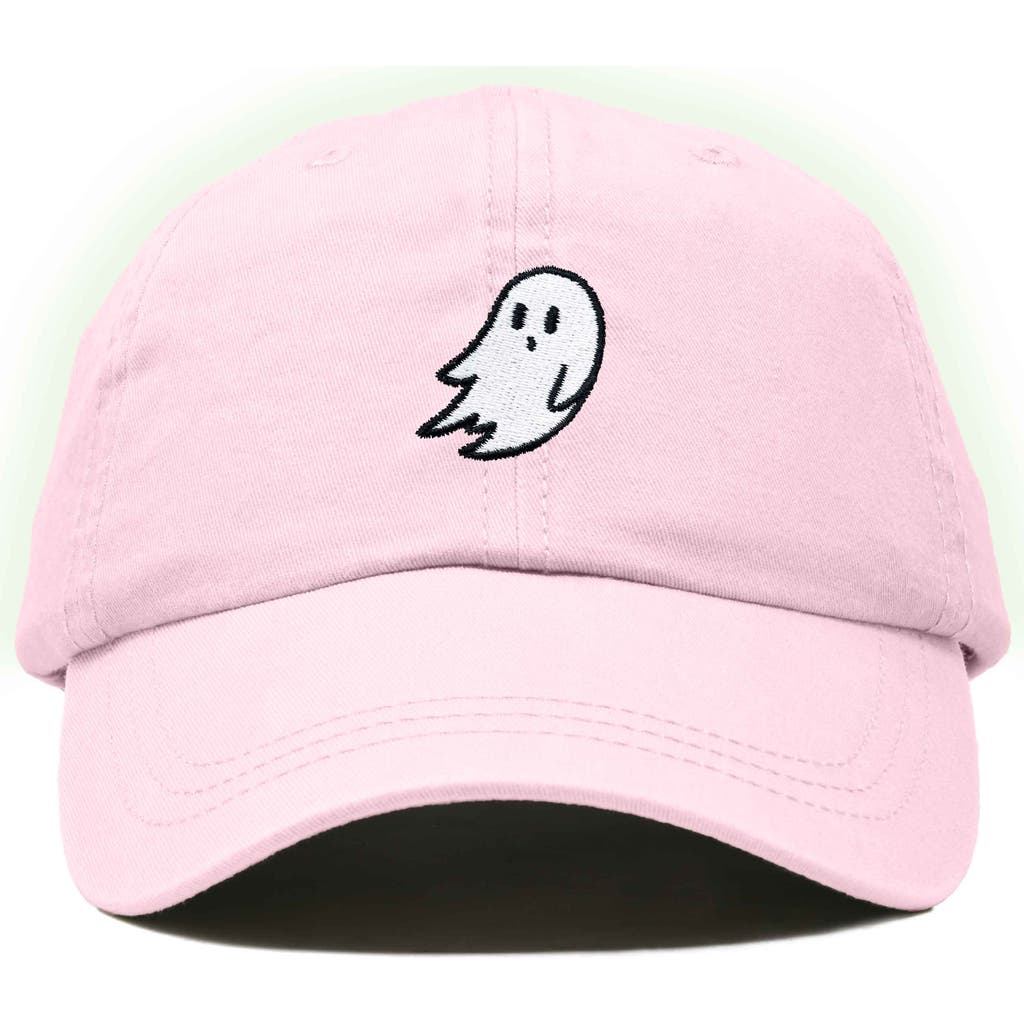 Dalix Ghost Dad Hat In Washed Pink