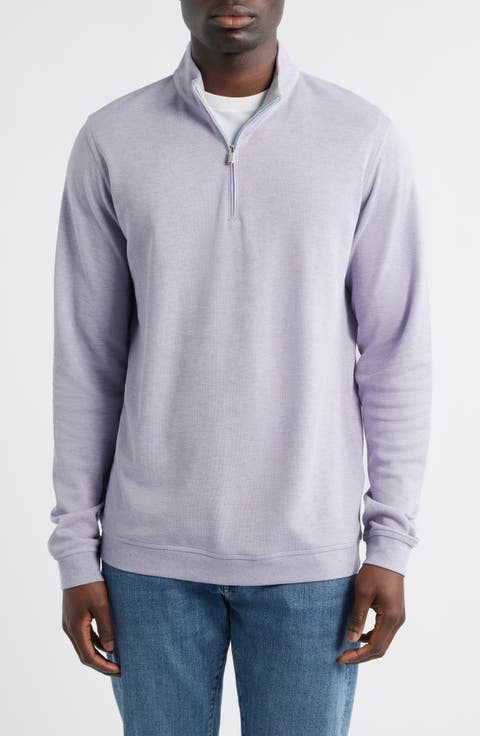Comfort Interlock Quarter Zip Pullover
