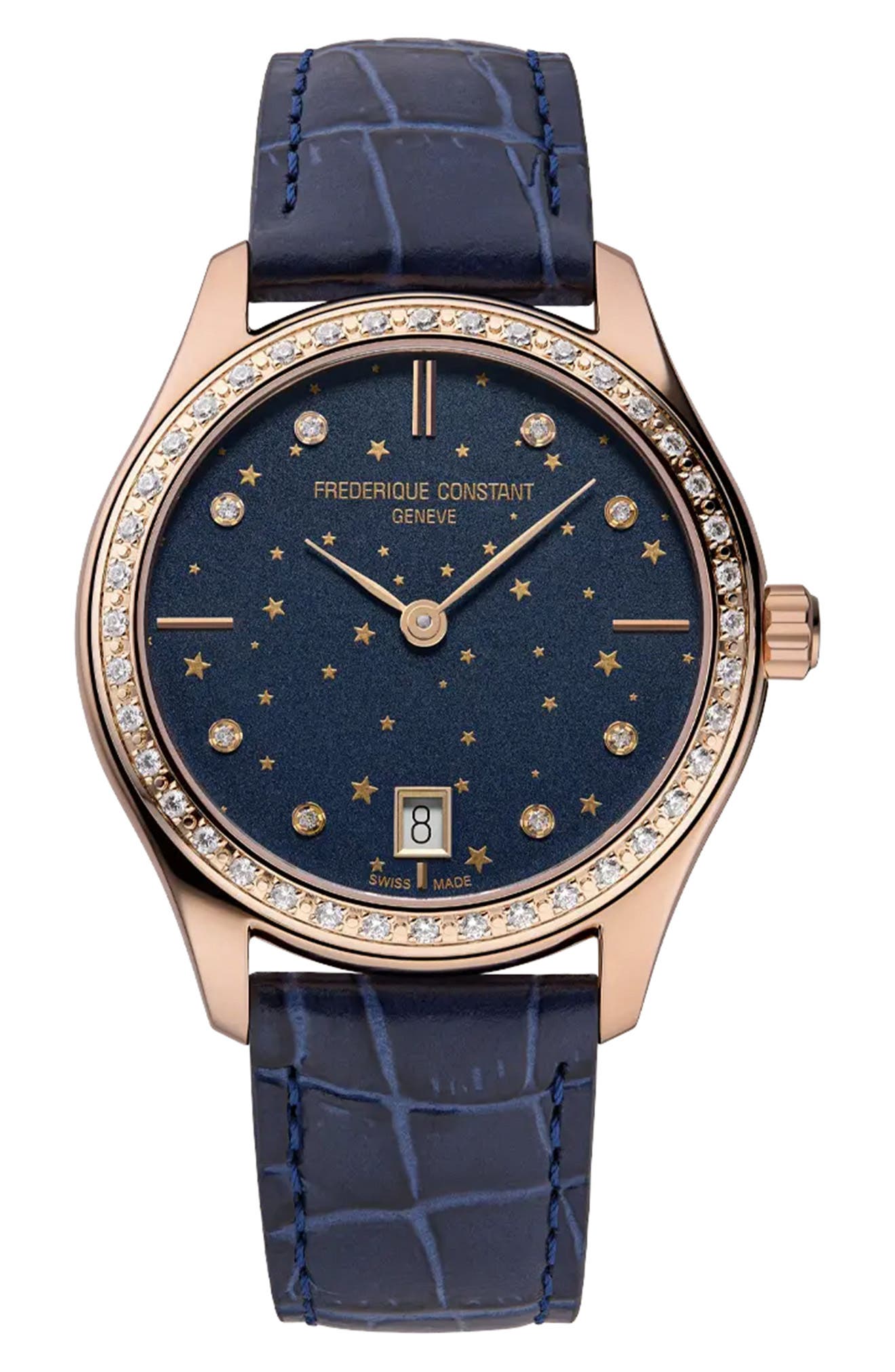 selected BLUE/ ROSE GOLD