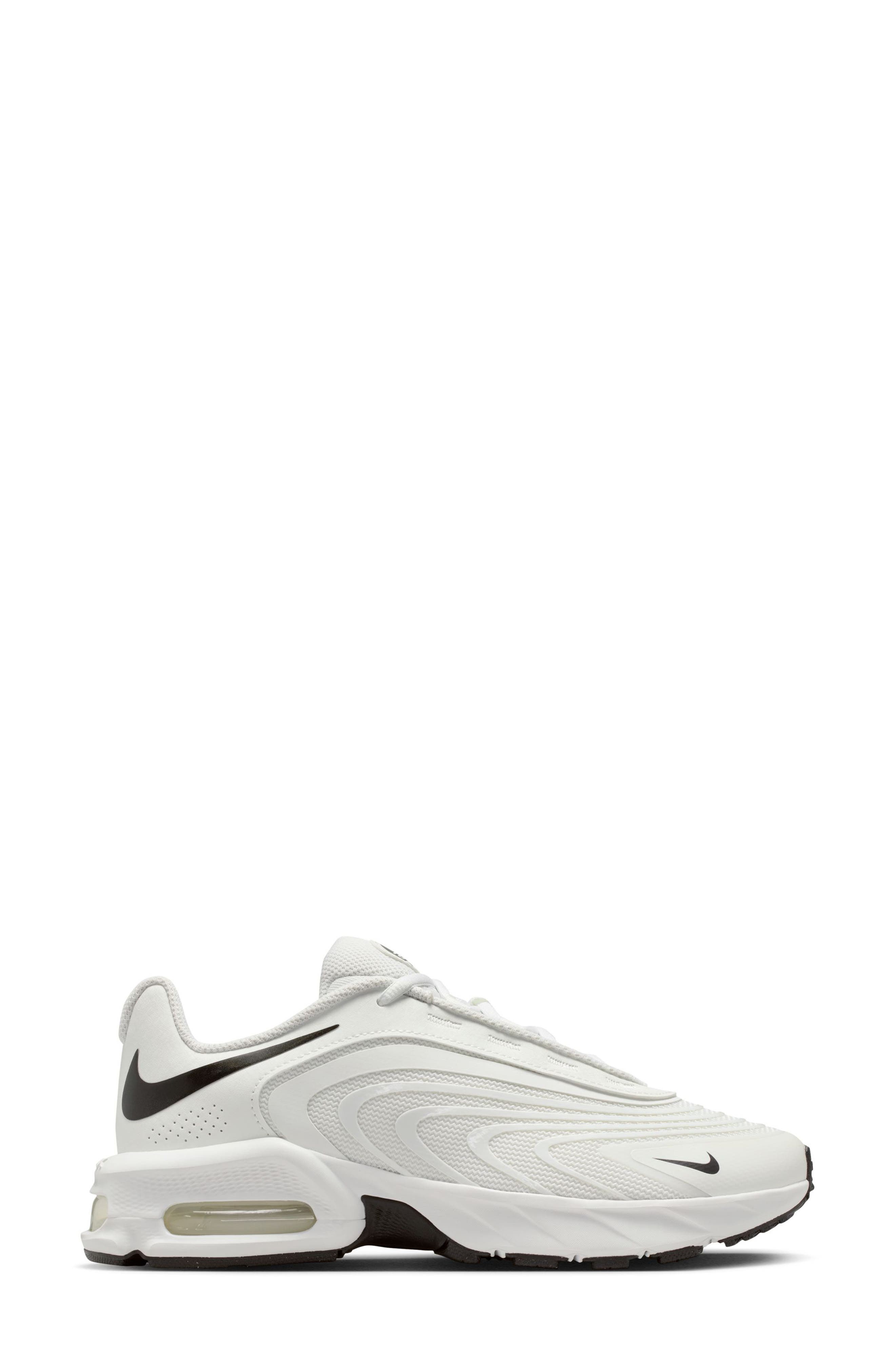 Nike Air Max Fire Sneaker, Alternate, color, Summit White/ Black