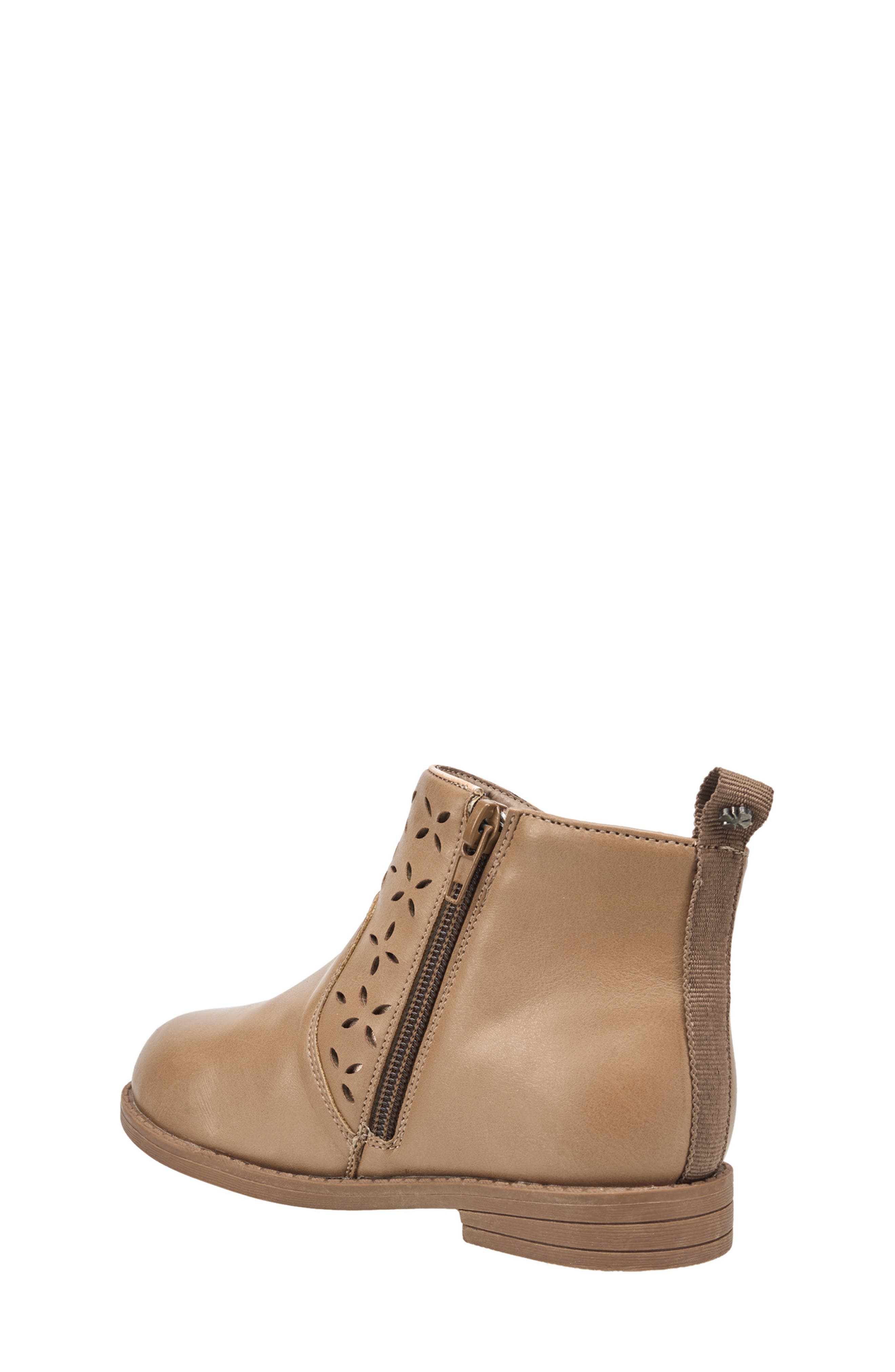 Lucky Brand Kids' Dina Lasercut Bootie, Alternate, color, Sand
