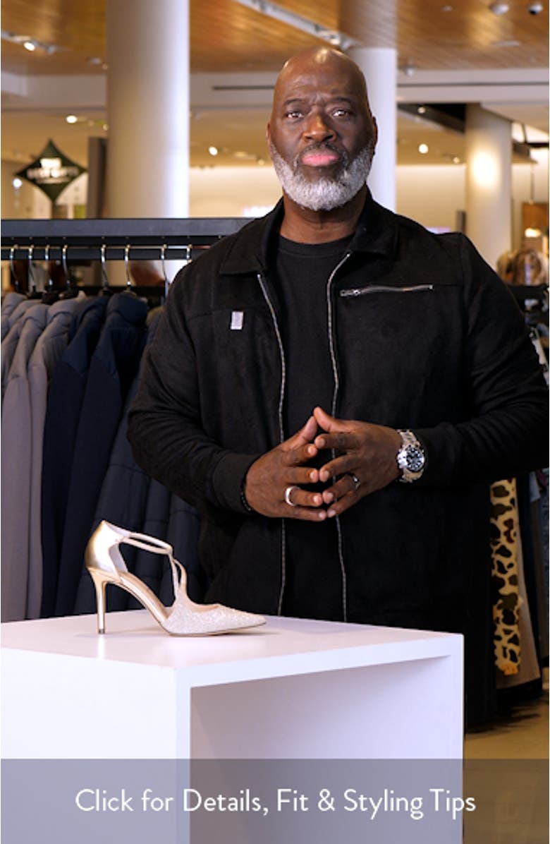 Netta Ankle Strap Pointed Toe Pump, sales video thumbnail