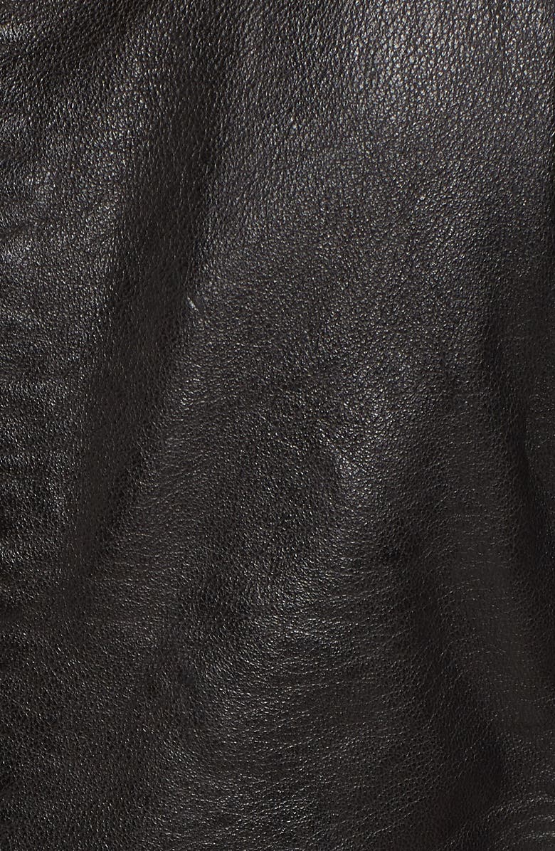 MAURITIUS Leather Lambskin Leather Moto Jacket, Alternate, color,