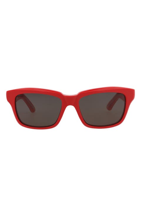 55mm Rectangular Sunglasses