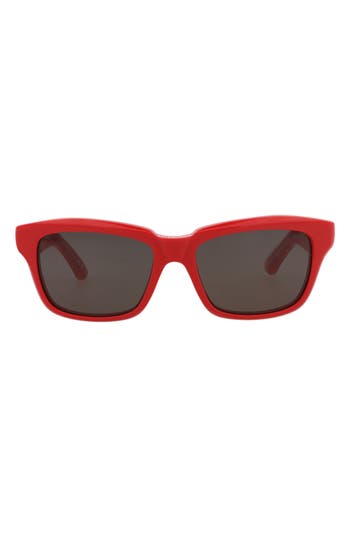 Balenciaga 55mm Rectangular Sunglasses In Multi
