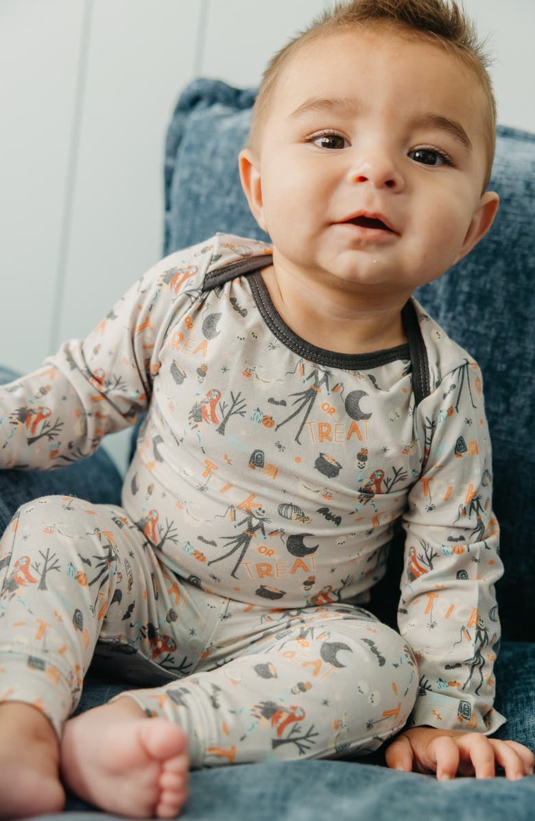 Copper Pearl The Nightmare Before Christmas Long Sleeve Bodysuit, Alternate, color, Ntmare Before Xmas