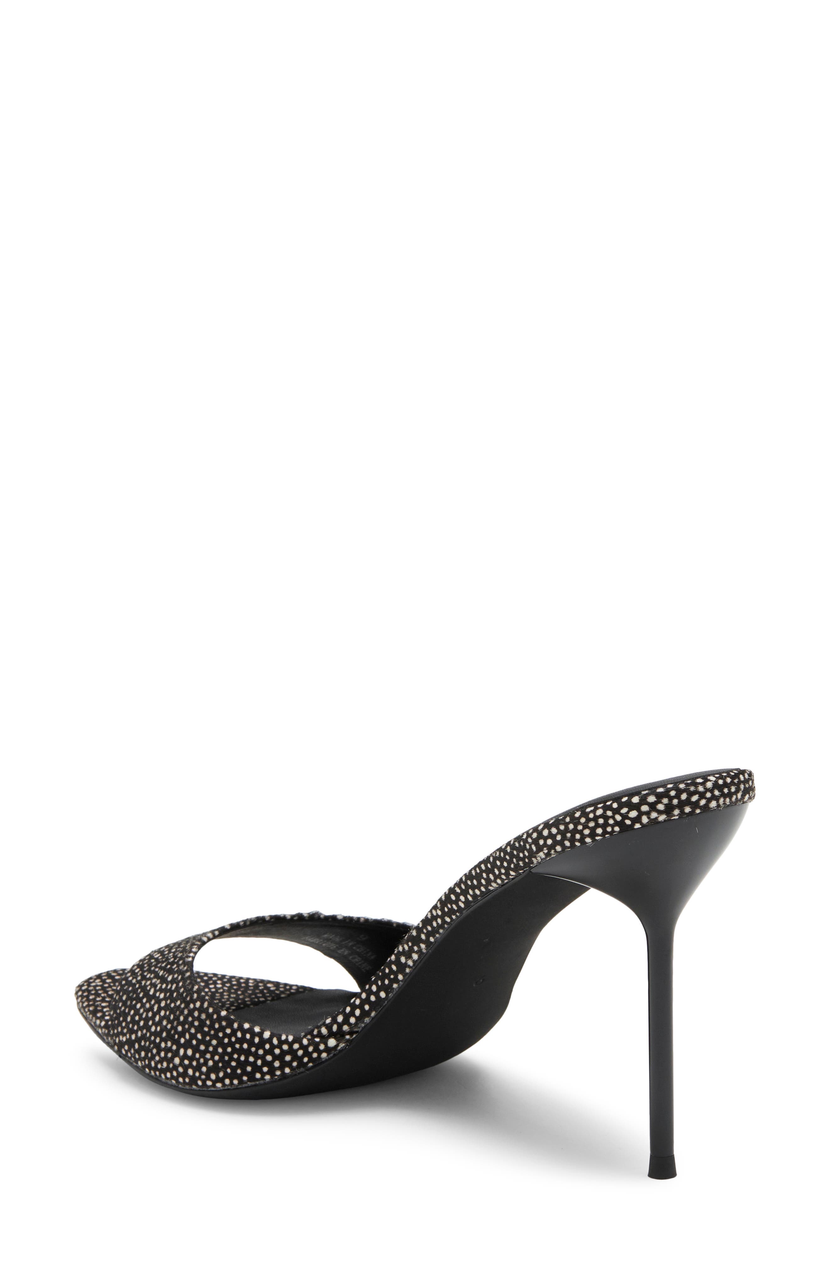 Ce Soire Sandal, Alternate, color, BLACK WHITE DOT