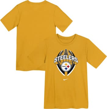 Nike Preschool Nike Gold Pittsburgh Steelers Icon Legend