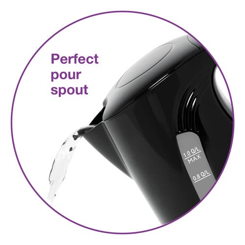 Salton Cordless Electric Kettle In Black