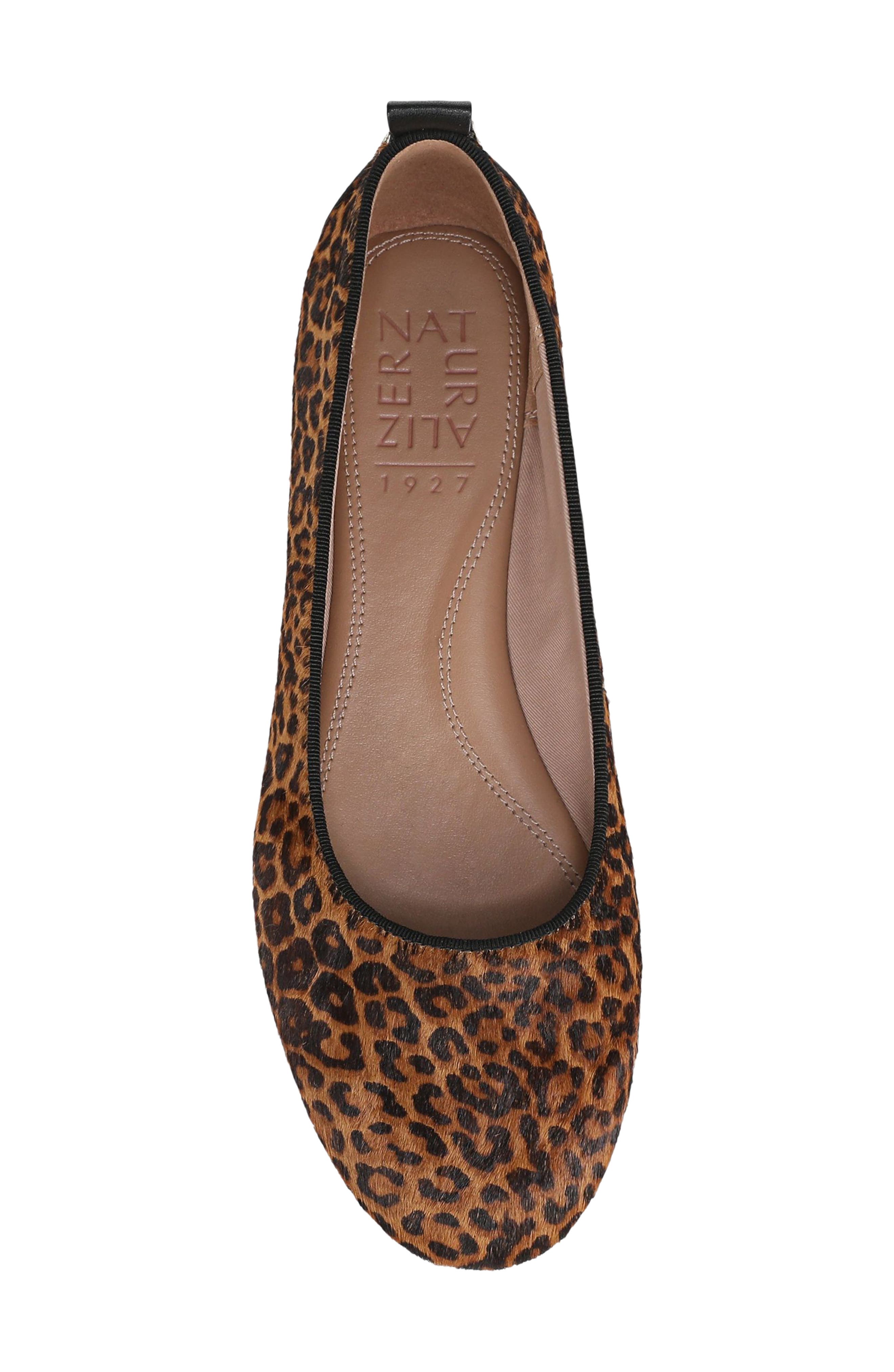 Naturalizer Ava Genuine Calf Hair Ballet Flat, Alternate, color, 