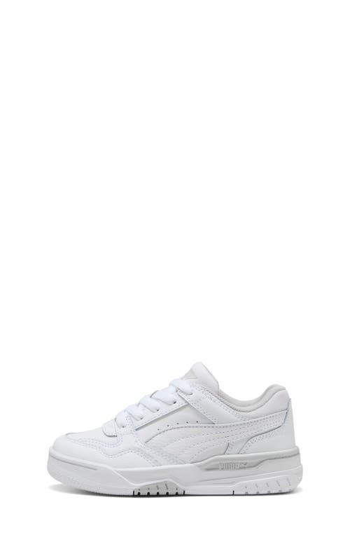 Puma Kids' Rebound Retro Low Top Sneaker In White