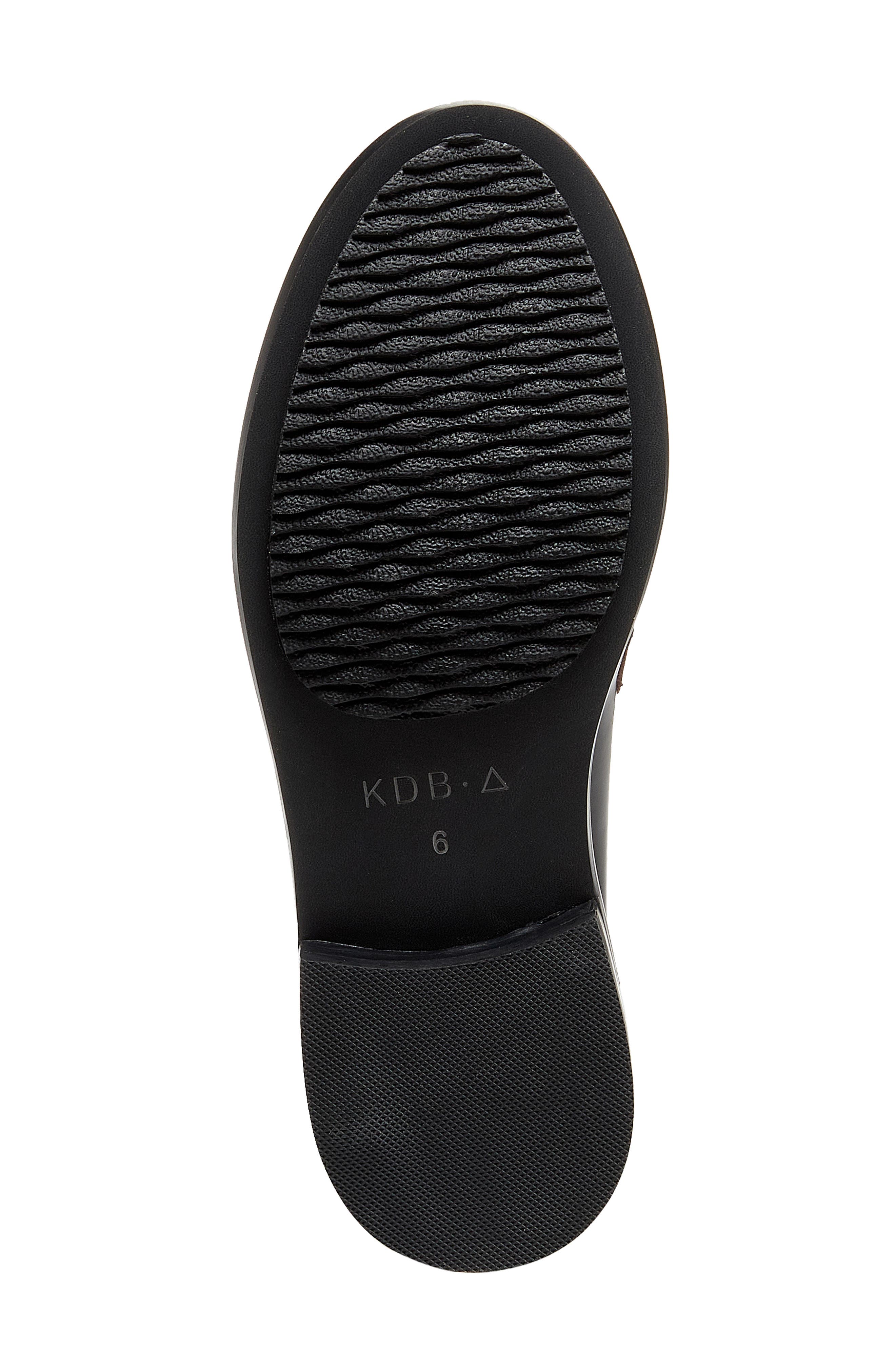 Kelsi Dagger Brooklyn Lens Penny Loafer, Alternate, color, Black/ Cognac