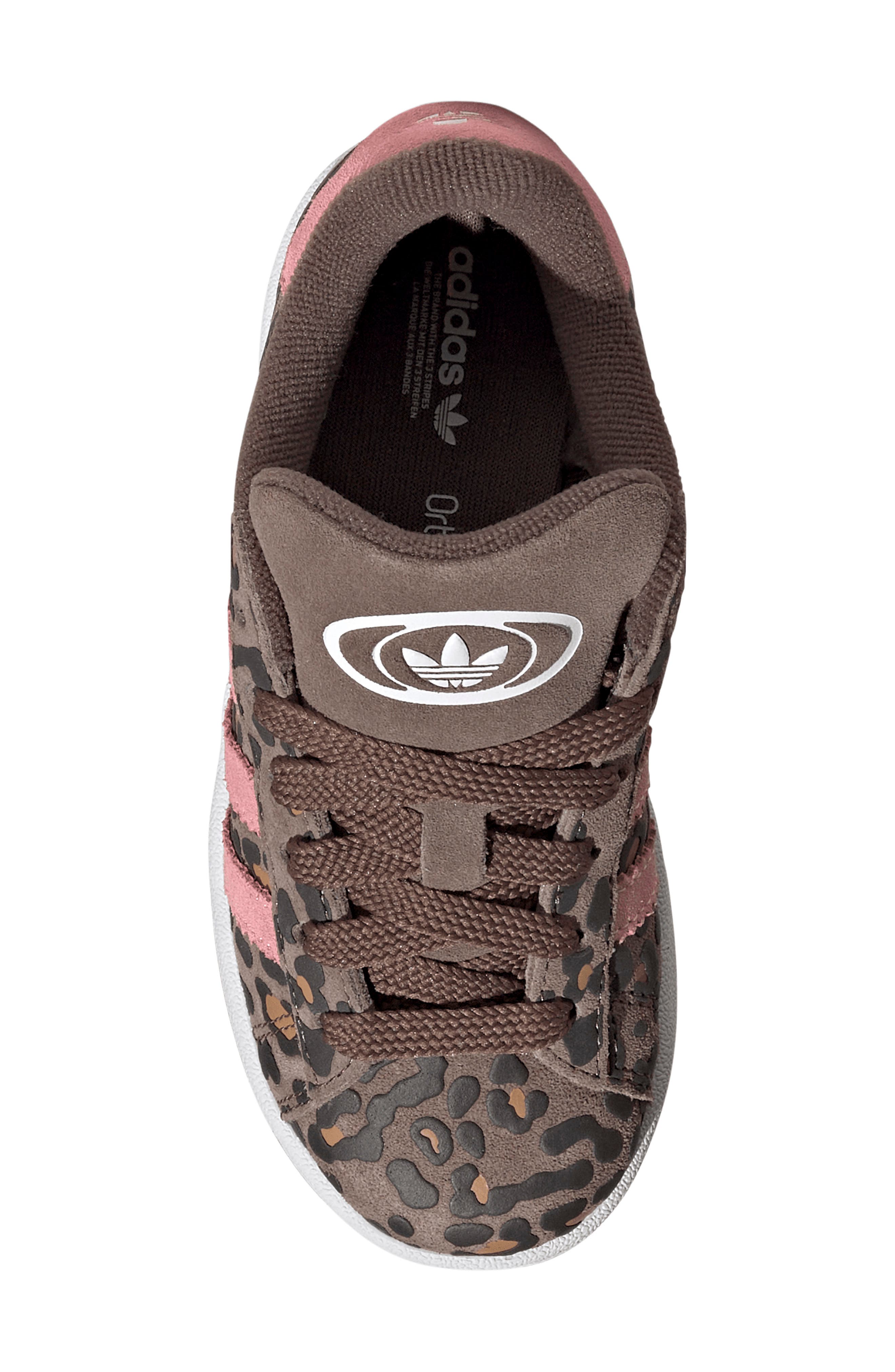 Kids' Campus 00s Sneaker, Alternate, color, EARTH STRATA/ WHITE/ GLOW PINK