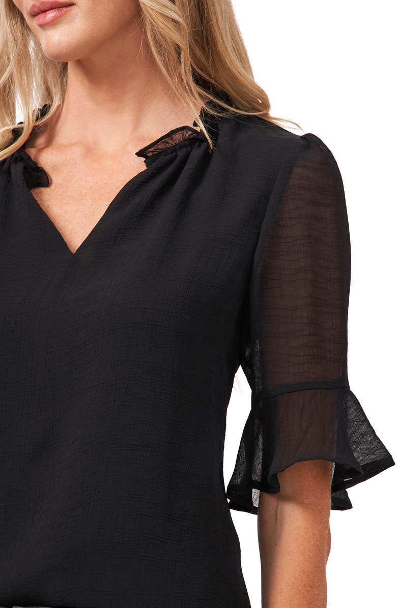 CeCe Trumpet Sleeve Top, Alternate, color,