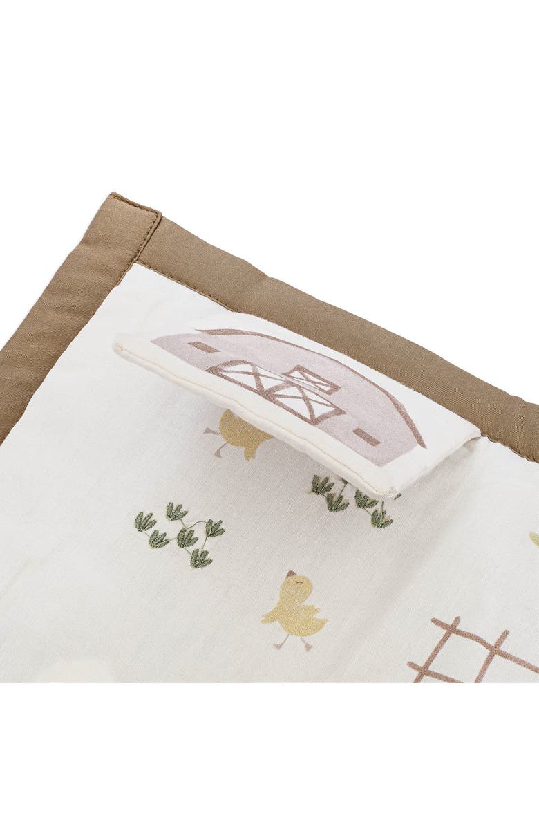 CRANE BABY Activity Travel Map, Alternate, color, Beige