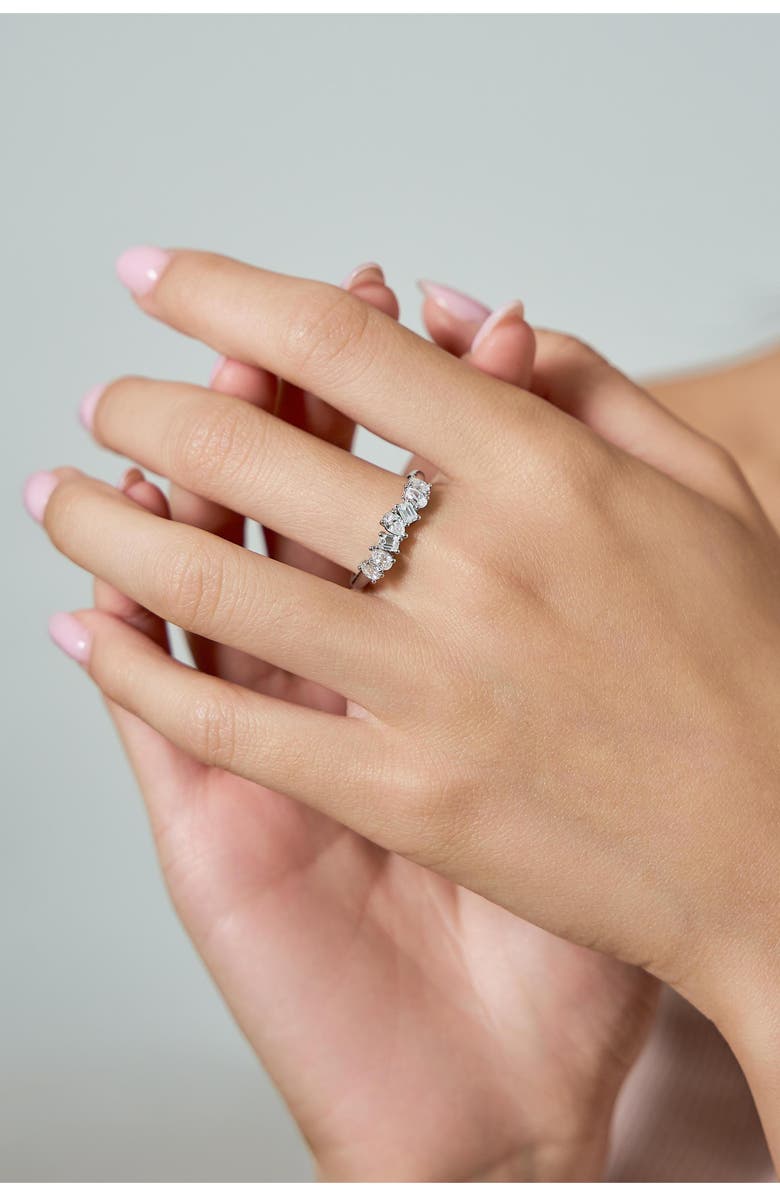 LuvMyJewelry Rhaenyra 14K Gold Lab Grown Diamond Ring - 0.75 Ct, Alternate, color, 14K White Gold