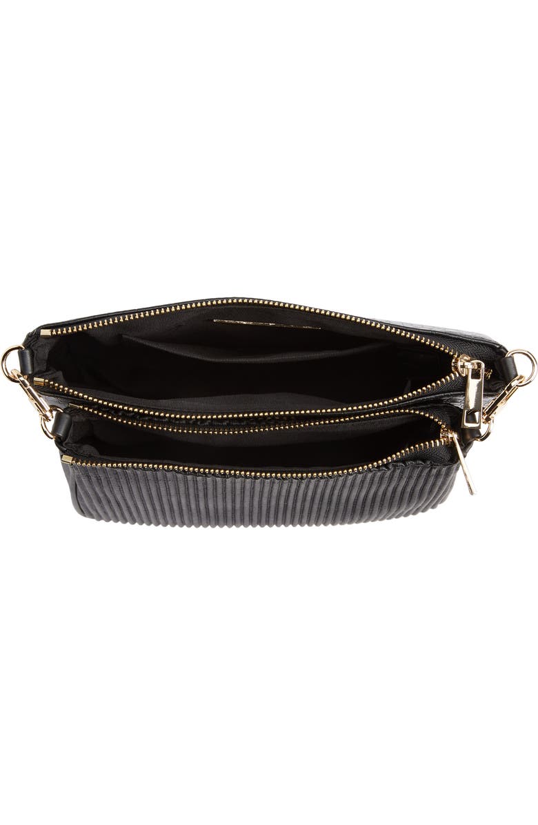 Street Level Faux Leather Crossbody Bag with Coin Pouch, Alternate, color,