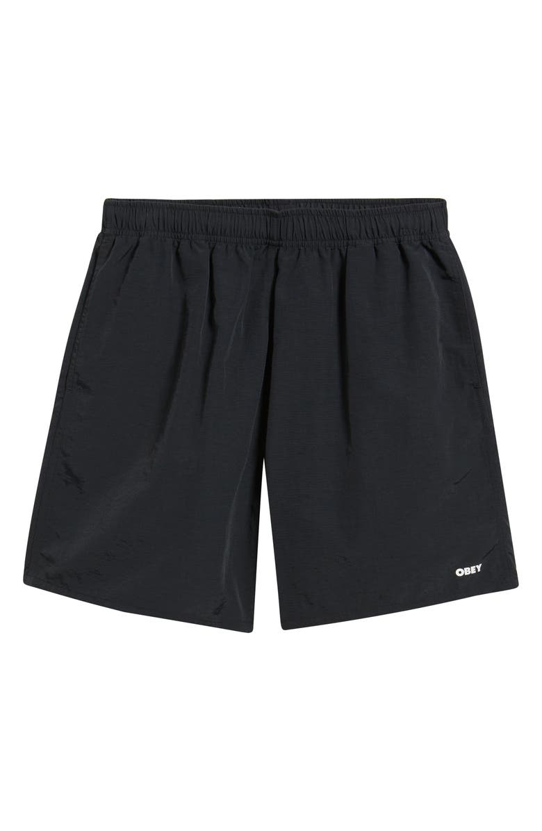 Obey Easy Bold Nylon Shorts, Alternate, color, 
