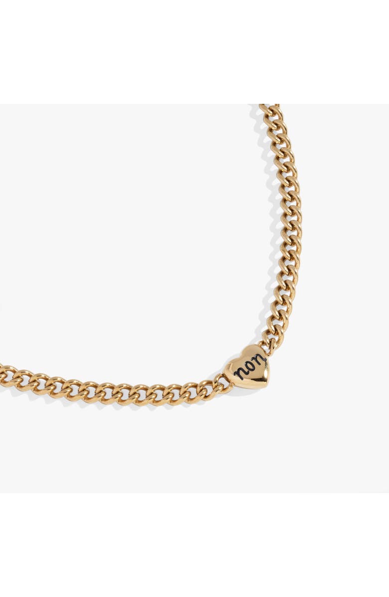 Alex and Ani Oui Non Heart Stud Earrings, Alternate, color,