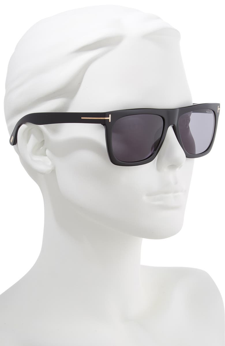 TOM FORD Morgan 57mm Sunglasses, Alternate, color, 