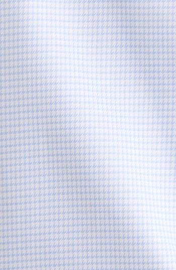 Trim Fit Microcheck Premium Non Iron Cotton Button-Up Shirt