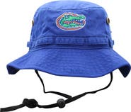 TOP OF THE WORLD Men's Top of the World Royal Florida Gators Angler Washed Bucket Hat