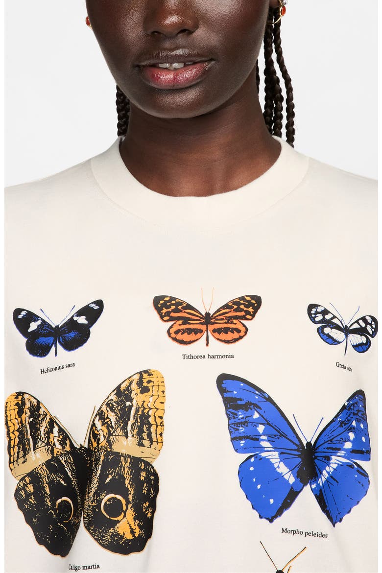 Dri-FIT ACG Oversize Butterflies Graphic T-Shirt, Alternate, color, PHANTOM