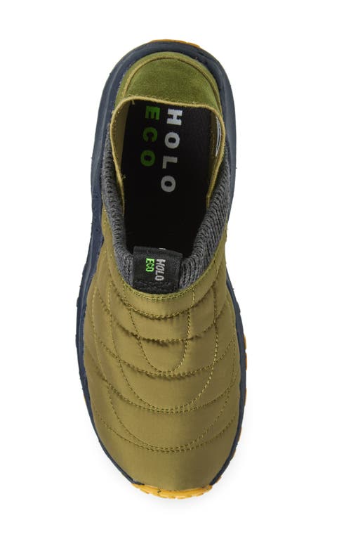 Shop Holo Footwear Credimus Slip-on Sneaker In Avocado