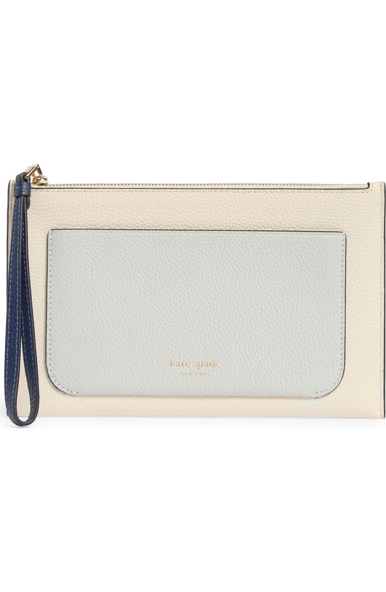 Kate Spade New York ava colorblocked wristlet, Main, color, Stone Path Multi
