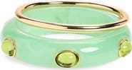 Leith 2-Pack Resin & Metal Bangle Bracelets