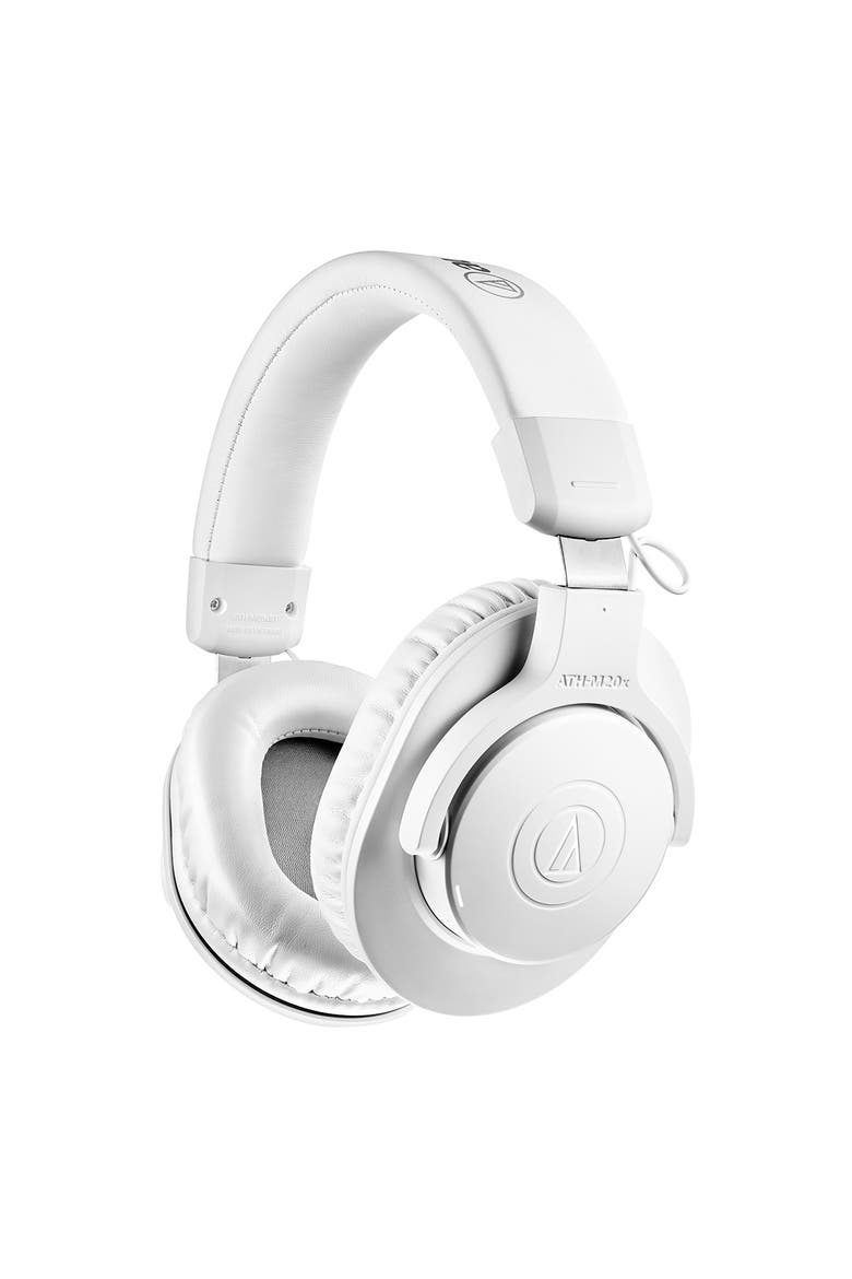 ATH-M20xBT Wireless Over-Ear Headphones, Main, color, White