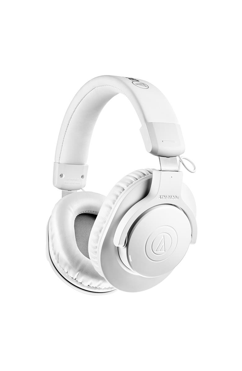 Audio-Technica ATH-M20xBT Wireless Over-Ear Headphones, Main, color, White