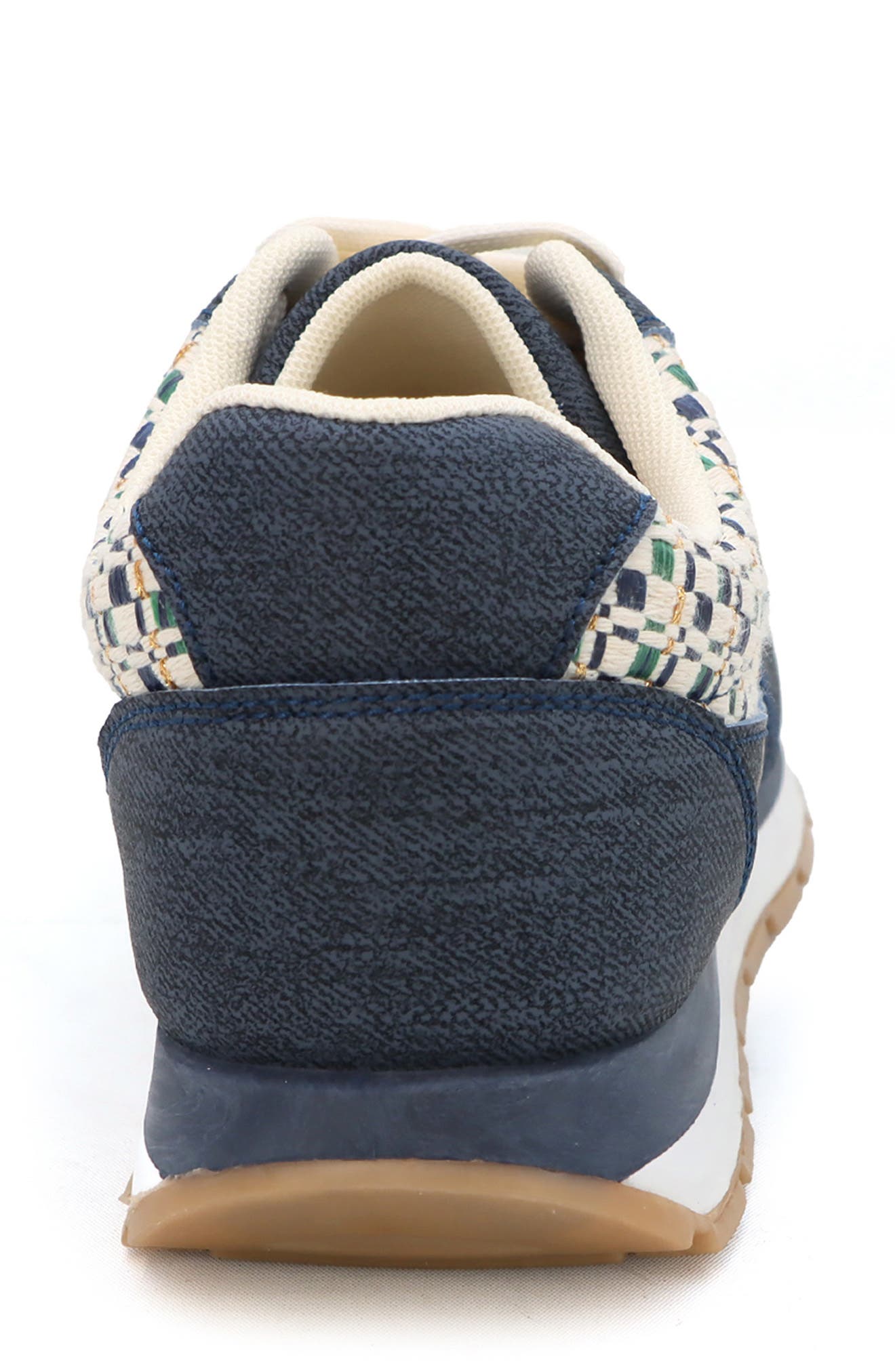 Via Woven Sneaker, Alternate, color, DENIM